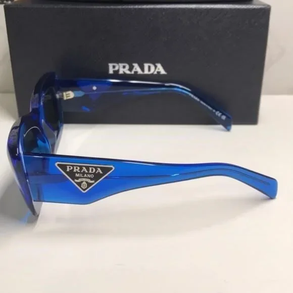 New Authentic Prada Blue Women\'s Sunglasses SPR 13Z 18M- 550 Prada | Accessories | New Authentic Prada Blue Womens  main image 4
